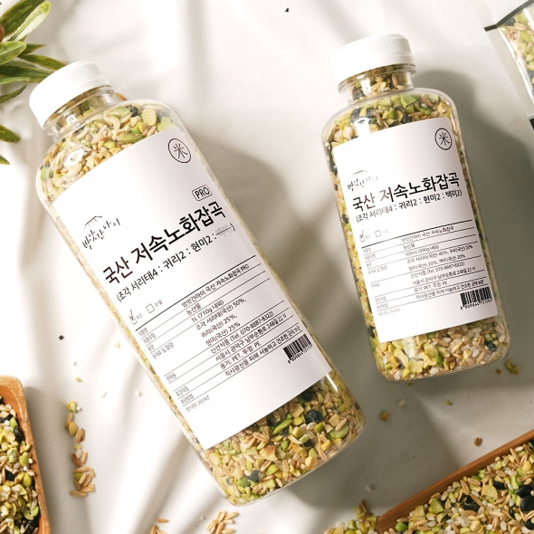 [방앗간아이] 내 몸에 좋은 국산 저속노화잡곡