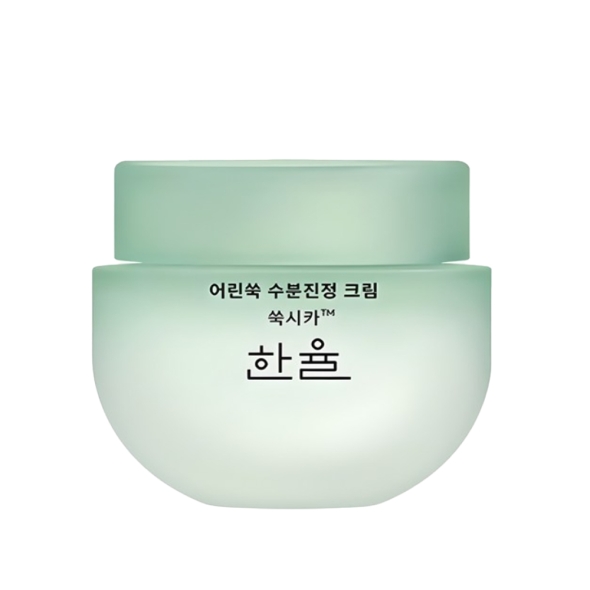 한율 어린쑥 수분 진정 크림 55ml 저자극 수분보습