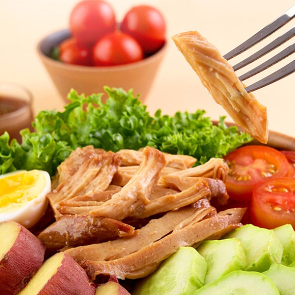 [똑똑한식단] 실온 닭가슴살  데리야끼맛 닭가슴살 5팩/10팩/15팩/20팩 (팩당120g내외)