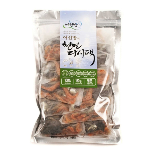 (산지이음) - 우리 식탹에 빠질 수 없는  -\'천연 다시팩