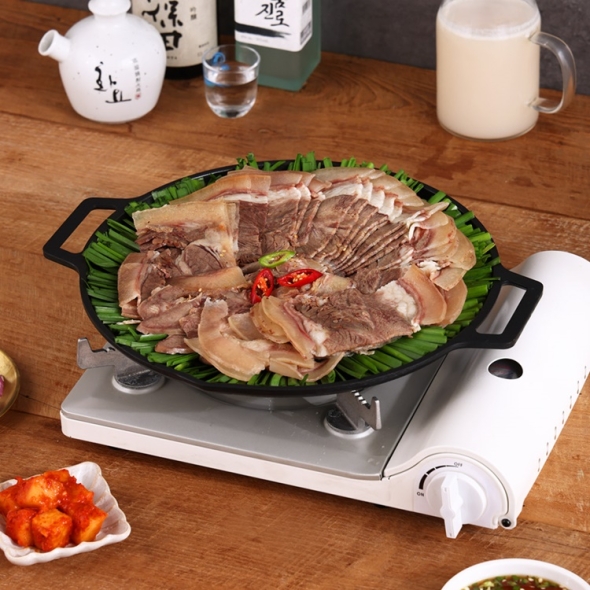 [하누리] 한우소머리 수육전골 2~3인분 (소머리300g+사골육수450g+참소스2ea)