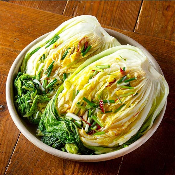 (산지이음)-깔끔하고 시원한  백김치 2kg,3kg,5kg,10kg [국내산]