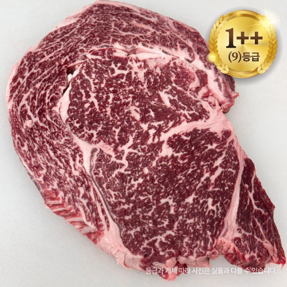 [마장동홈쇼핑] 1++(9) 한우 꽃등심 200g+200g