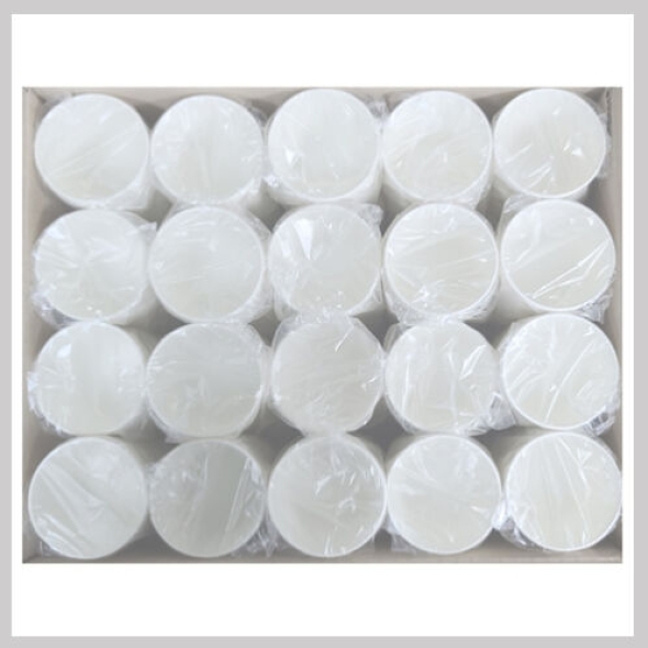 [국내생산] 튼튼한_킹/무지 종이컵 6.5온스 [1000개]