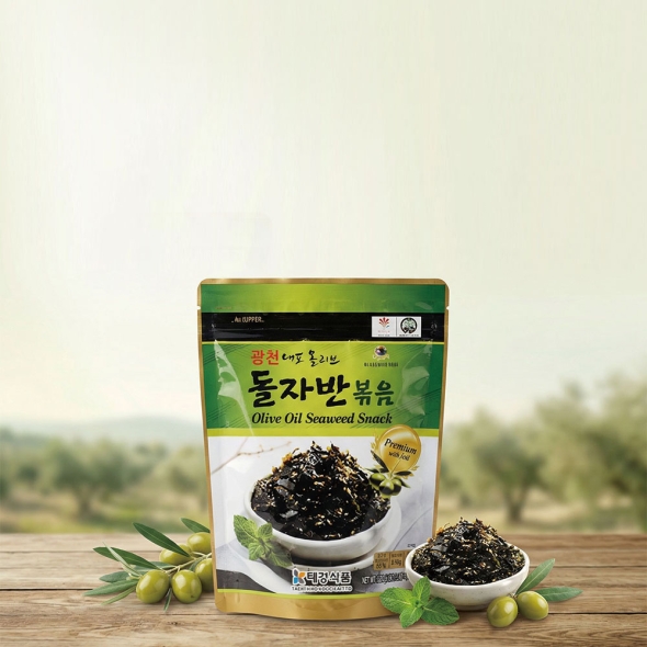 [방앗간아이] 풍미가득 볶은 올리브 돌자반볶음