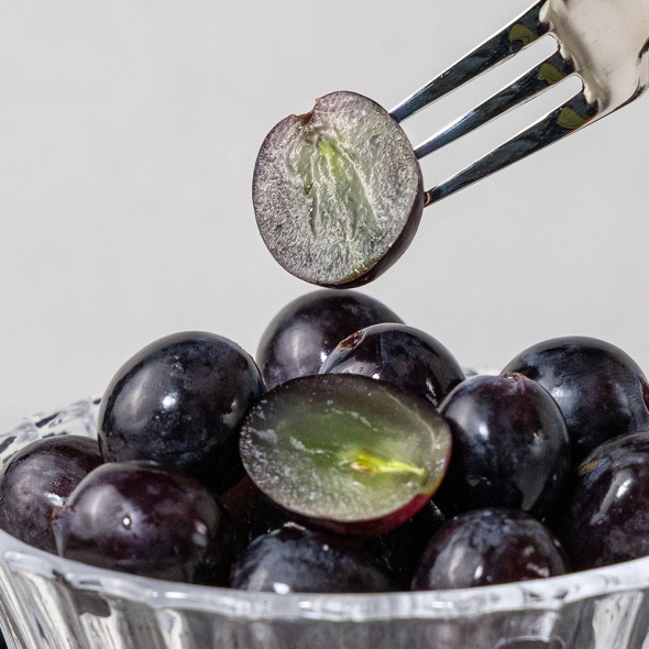 [20Brix] 고당도 블랙 세이블 포도 1kg/2kg/3kg