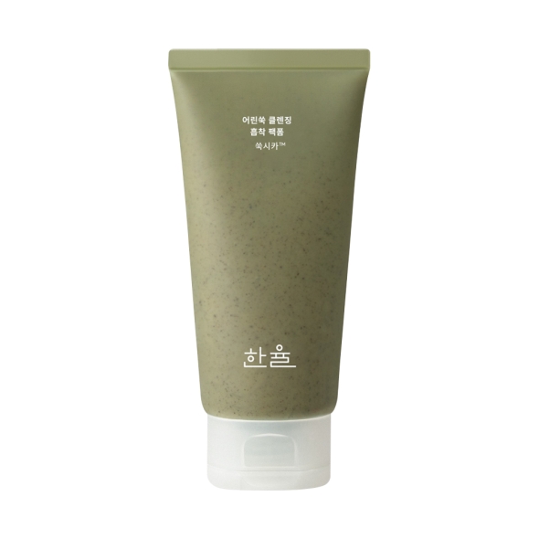 한율 어린쑥 클렌징 흡착 팩 폼 120ml 팩폼클렌저 피부진정 모공노폐물제거