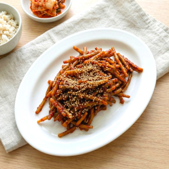 [호진이네] 수제반찬 국산 마늘쫑장아찌무침 마늘쫑무침 500g~3kg