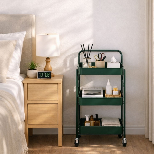 [NEW 런칭] 보프 3단 이동식 폴딩 프리미엄 컬러 수납장