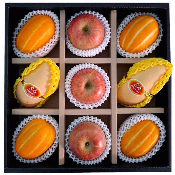 [선물세트] 감사과일혼합세트(망고2개,사과2개,참외2개)