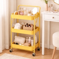 [NEW 런칭] 보프 3단 이동식 폴딩 프리미엄 컬러 수납장