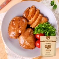 [똑똑한식단] 실온 닭가슴살  데리야끼맛 닭가슴살 5팩/10팩/15팩/20팩 (팩당120g내외)