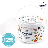 [신안비금농협] 본솔트 씻어나온 천일염(굵은소금)  1박스 (190gx12통)