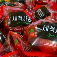 (제철도매)껍질째먹는  아삭한 세척 부사사과 -[산지직송]2kg,3kg,4kg,5kg