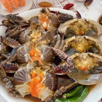 (제철도매)  국내산 연평도 100% 알배기 암꽃게 - 간장게장