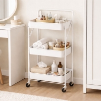 [NEW 런칭] 보프 3단 이동식 폴딩 프리미엄 컬러 수납장 1+1