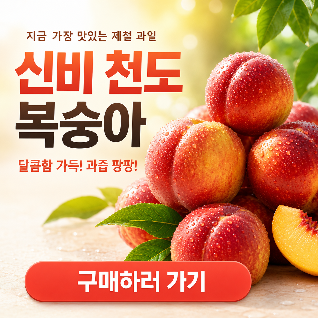 신비 복숭아