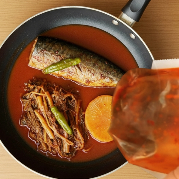 [단짠예찬] 오션쉐프 시래기 품은 코다리 무조림 2팩/3팩/5팩 (팩당350g)