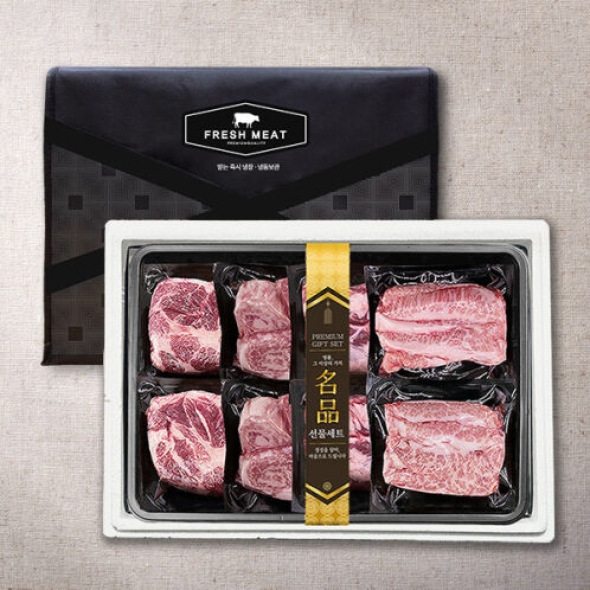 [미식관] 명품흑돼지 이베리코 베요타 세트 [1.2kg-2.4kg] 