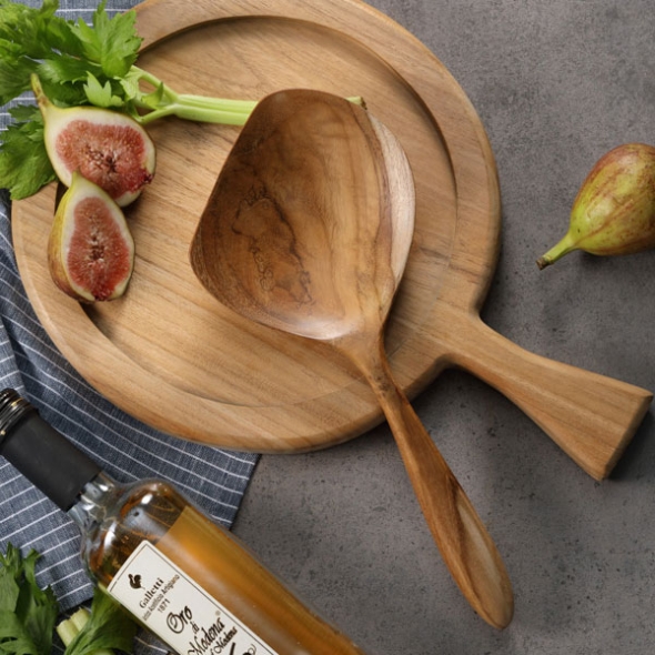  [만원의행복] 홈스토리 프리미엄 원목티크 사선볶음스푼