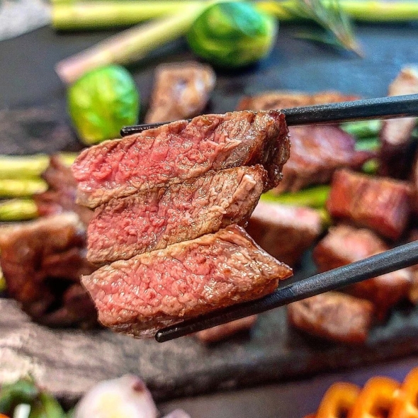 [바라던]미국산 냉동 소등심 200g+200g 모음 (불고기/국거리/구이)