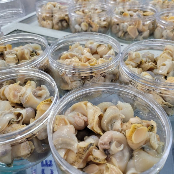 동해안 자연산 깐 자숙 백골뱅이 250g