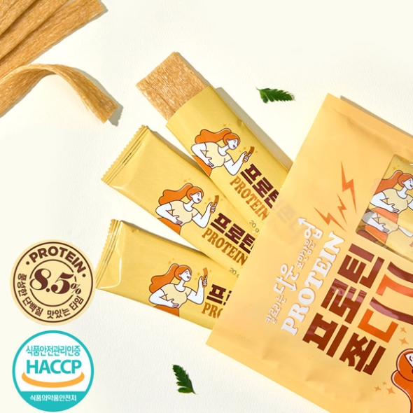 단백질까지 챙기는 프로틴 쫀드기 3봉 / 5봉 / 10봉(봉당 20g x 10EA)