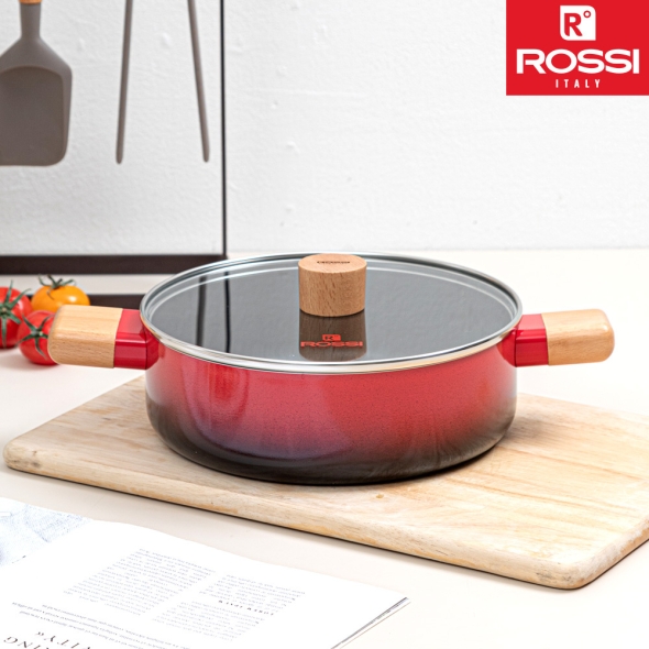 이태리 로시IH투톤레드 전골냄비22