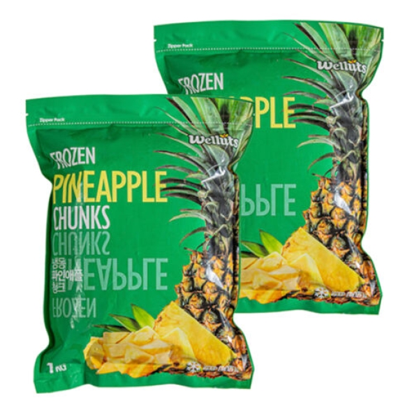 [웰루츠] Dole_냉동 파인애플 다이스 1kg×2ea