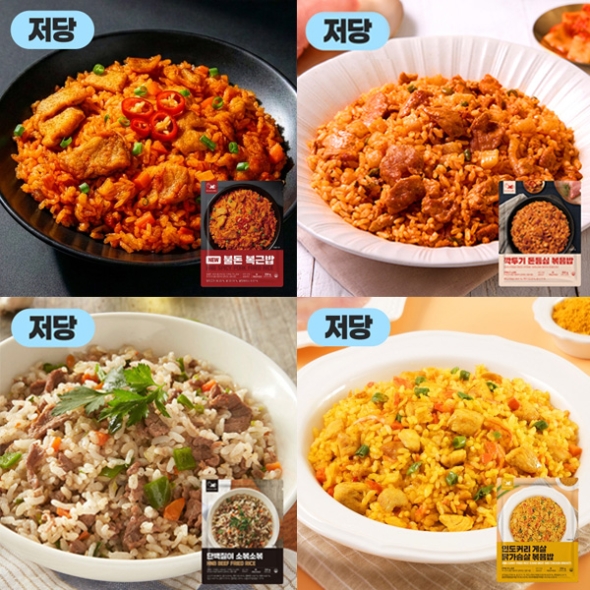 [똑똑한식단] 맛있고 균형있는 한끼 볶음밥 4종 모음 상품전(12선)