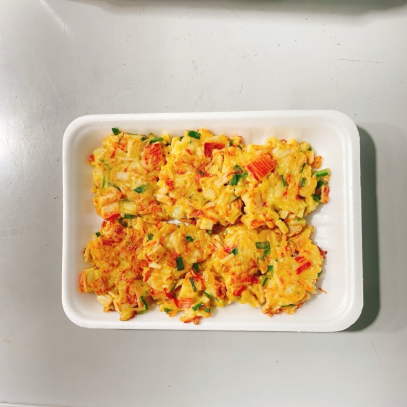 순수한반찬] [캠핑]  이모카세 세트 (크림새우가리비버터구이,오돌뼈볶음,짬뽕탕,맛살전)