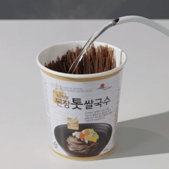 [완도바다] 된장 톳 쌀국수컵면 5통/10통/15통(통당82g/스프포함)