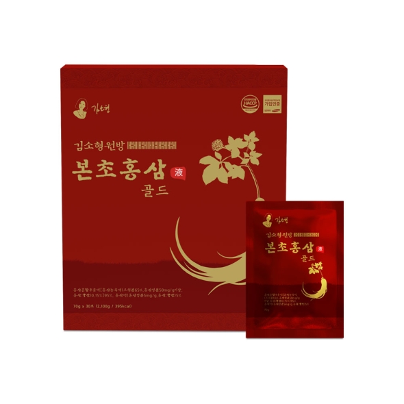 [김소형원방] 본초홍삼골드 70g x 30포