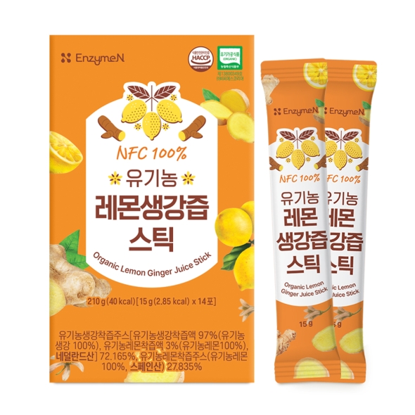  [엔자임엔] 레몬생강즙 스틱 15g*14포(210g), 1개