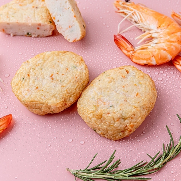 효성어묵 부산 전통 새우볼 어묵 밀가루 없는 글루텐 프리 x 6개