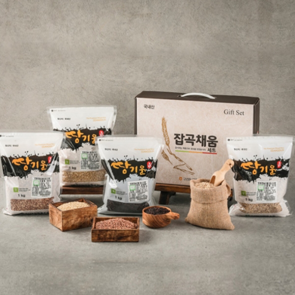 [명절특선] [고산농협] 땅기운 친환경 잡곡채움 선물세트(3품목)
