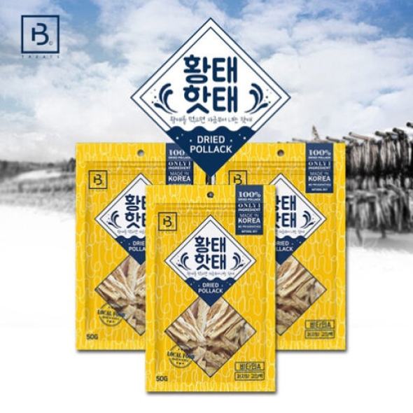  [반려동물] [브리더랩] 건강한 황태핫태 50g*3 