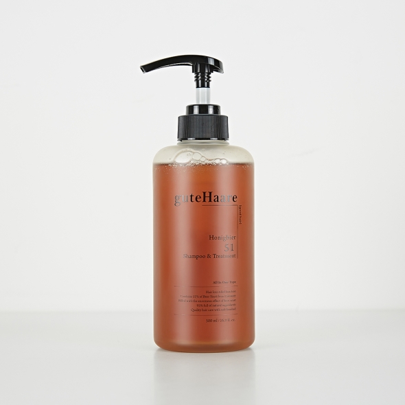 [탈모샴푸] 구트하르 허니비어 51 맥주효모 샴푸 앤 트리트먼트 500ml 