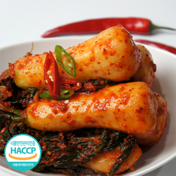 아삭아삭 달콤시원 총각김치(푸)