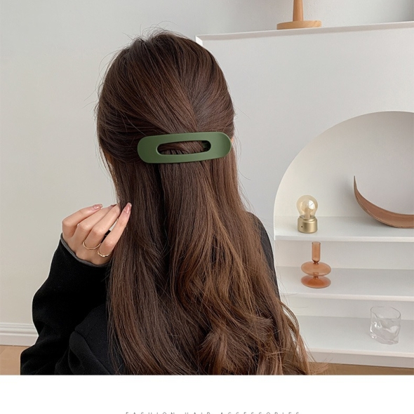 [신한카드 할인] 지알비 빅사이즈 타원형 고정 클립 헤어집게