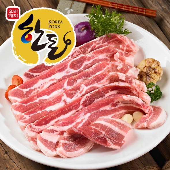 [HACCP] 국내산 1등급 한돈 목살/삼겹살/오겹살 500g