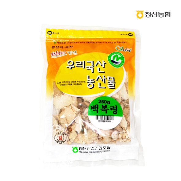 [정선농협] 오일장 약선재료 백봉령 1봉/2봉 (봉당250g)