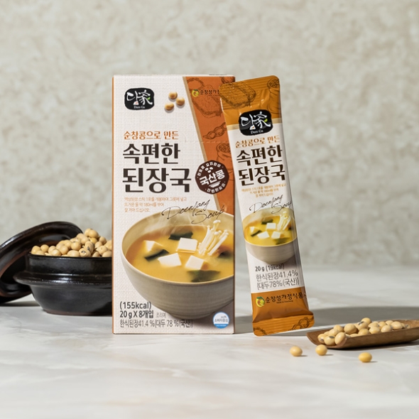 [담가] 순창콩으로 만든 속편한 액상 된장국 [20gx8개입]