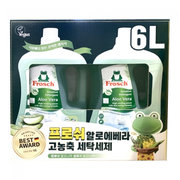 [코스트코] 프로쉬 알로에베라 세탁세제 3L*2