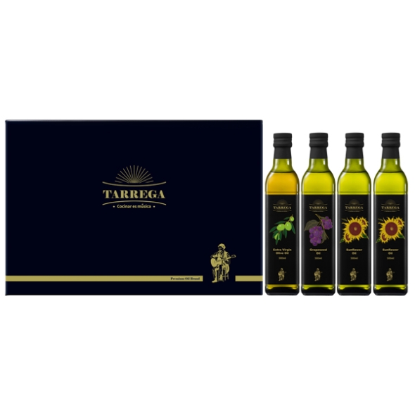 [타레가] 프리미엄 오일 500mlx4P [올리브/포도/해바라기]