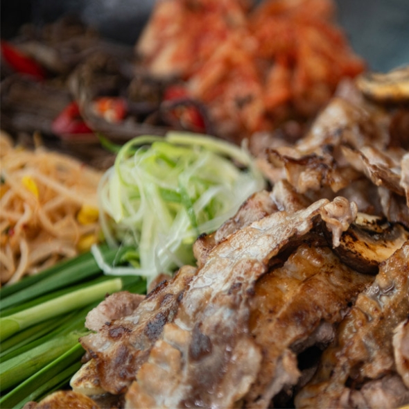  (국내산)-한돈 대패 삼겹살/목살  -(고)