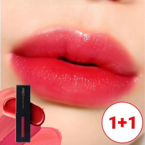 [앙쥬] [1+1] 블랙타투 립틴트 글로우 (5ml * 2개)