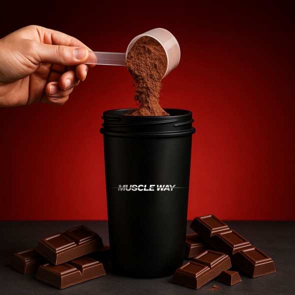  [머슬웨이] WPH 92% 가수분해유청단백질 프로틴 보충제 초코맛 1kg