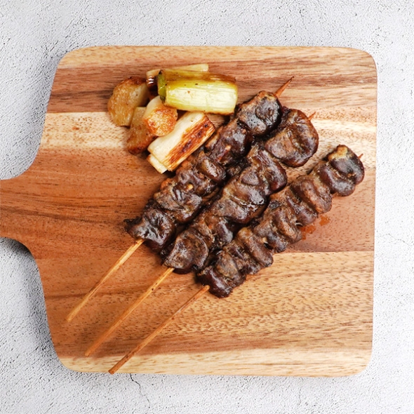 [단짠예찬] 닭염통 꼬치 1kgx1팩/2팩 (팩당40gx25개)