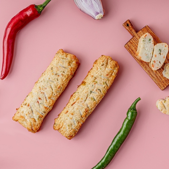 효성어묵 부산 전통 매콤봉 어묵 밀가루 없는 글루텐 프리 x 6개